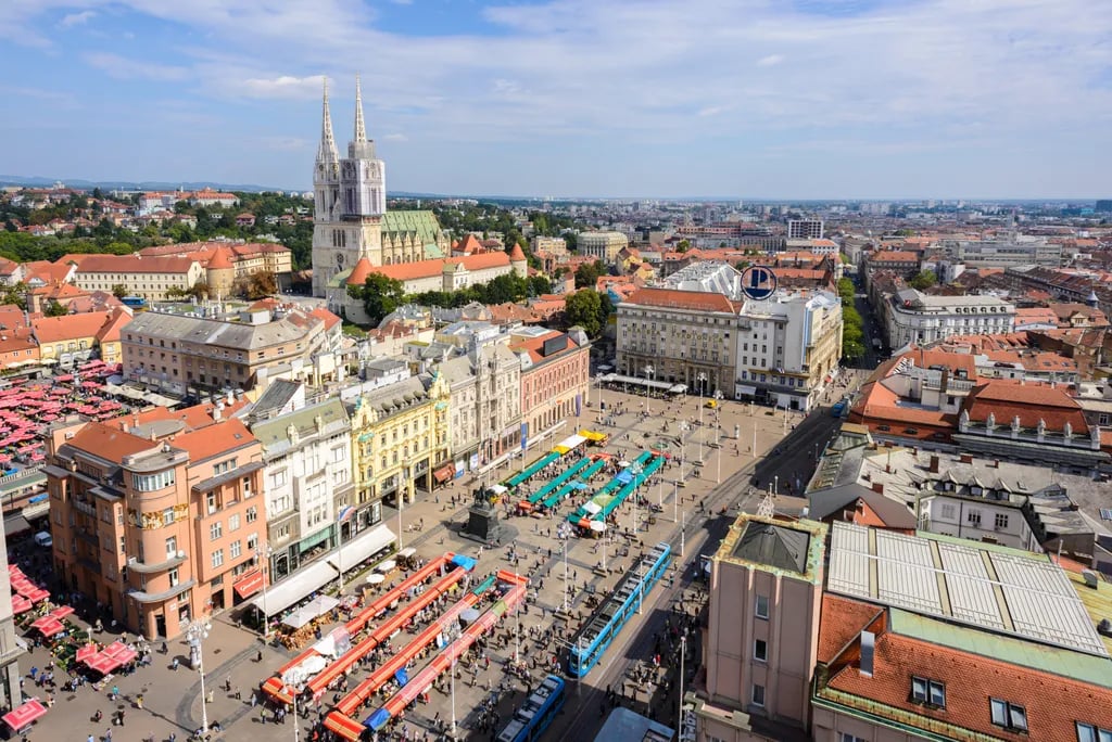 Background image of Zagreb, Croatia